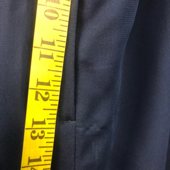 NEW Navy Blue Mother of the Bride/Groom Elegant Formal 3/4 Sleeve Dress SIZE 12 - Picture 12 of 13